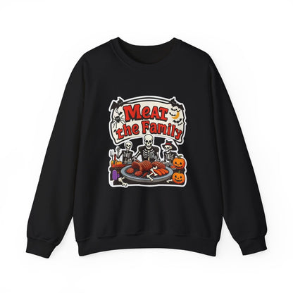 Meat the Family Unisex Heavy Blend™ Crewneck Sweatshirt