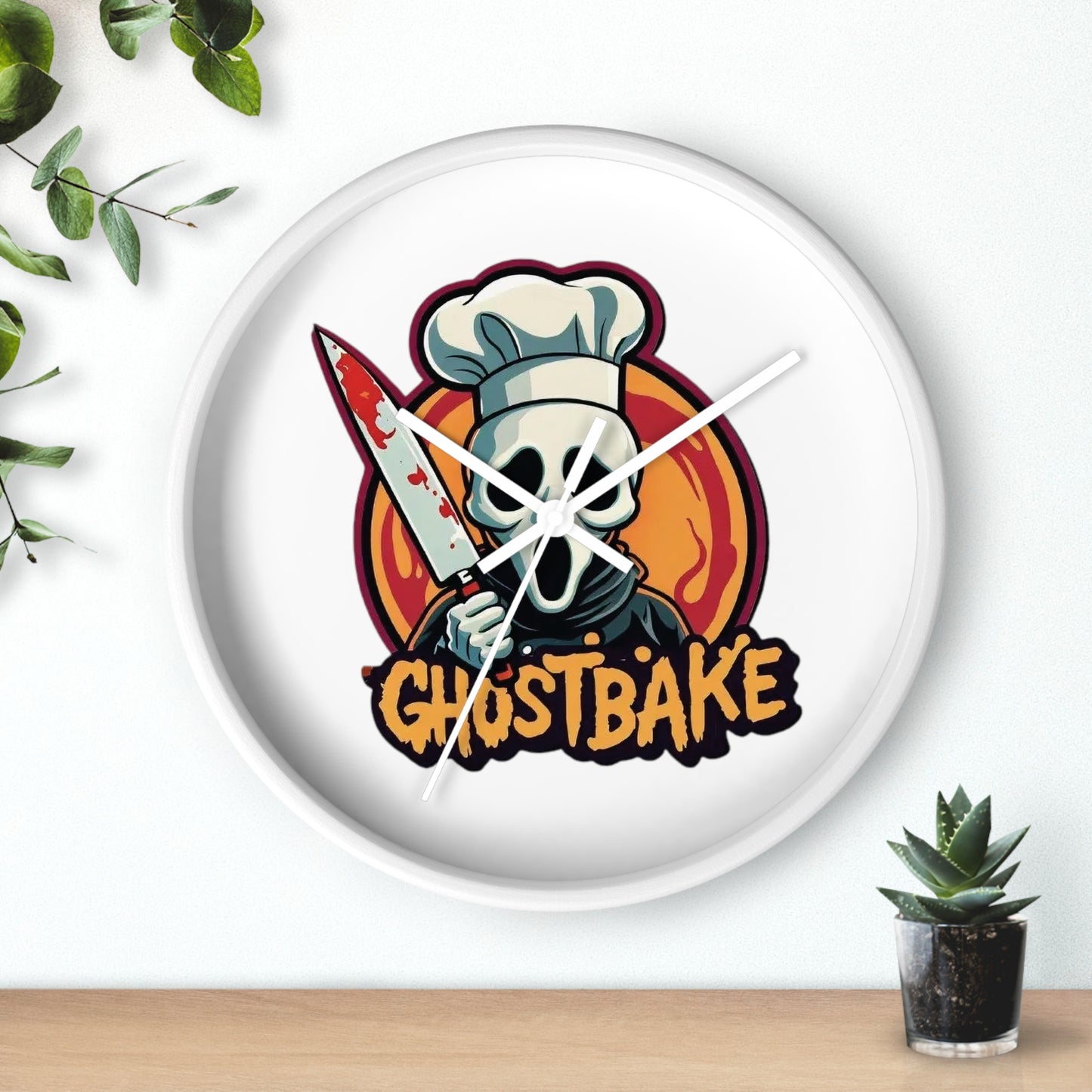 Ghostbake Wall Clock