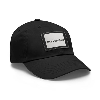 Rare Flicks Plus! PhysicalMedia Dad Hat with Leather Patch