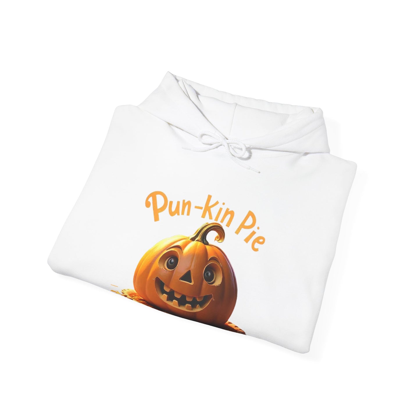 Cozy Pun-Kin Pie Hoodie - Soft Heavy Blend Sweatshirt for Fall