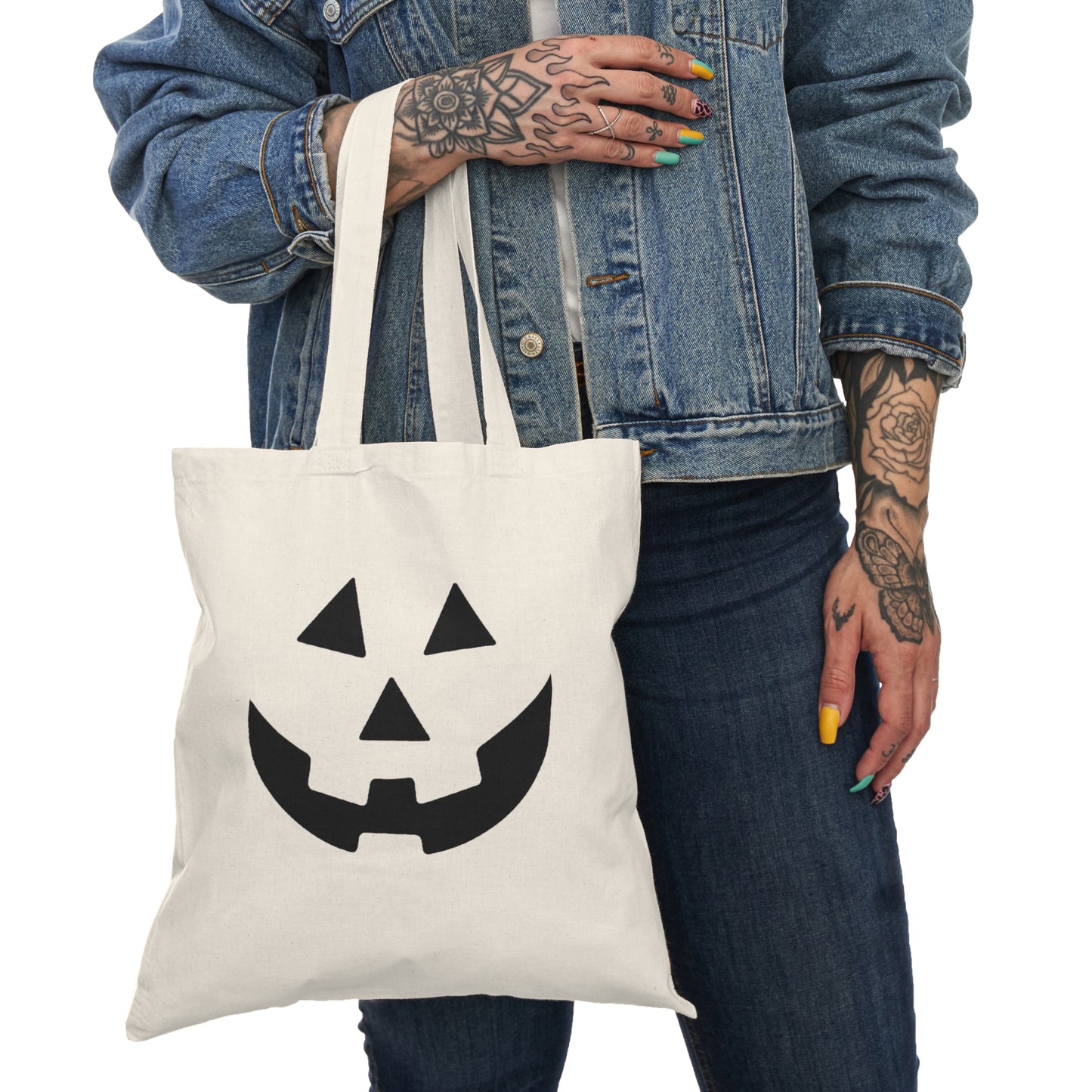 Traditional Jack-o'-Lantern Tote Bag