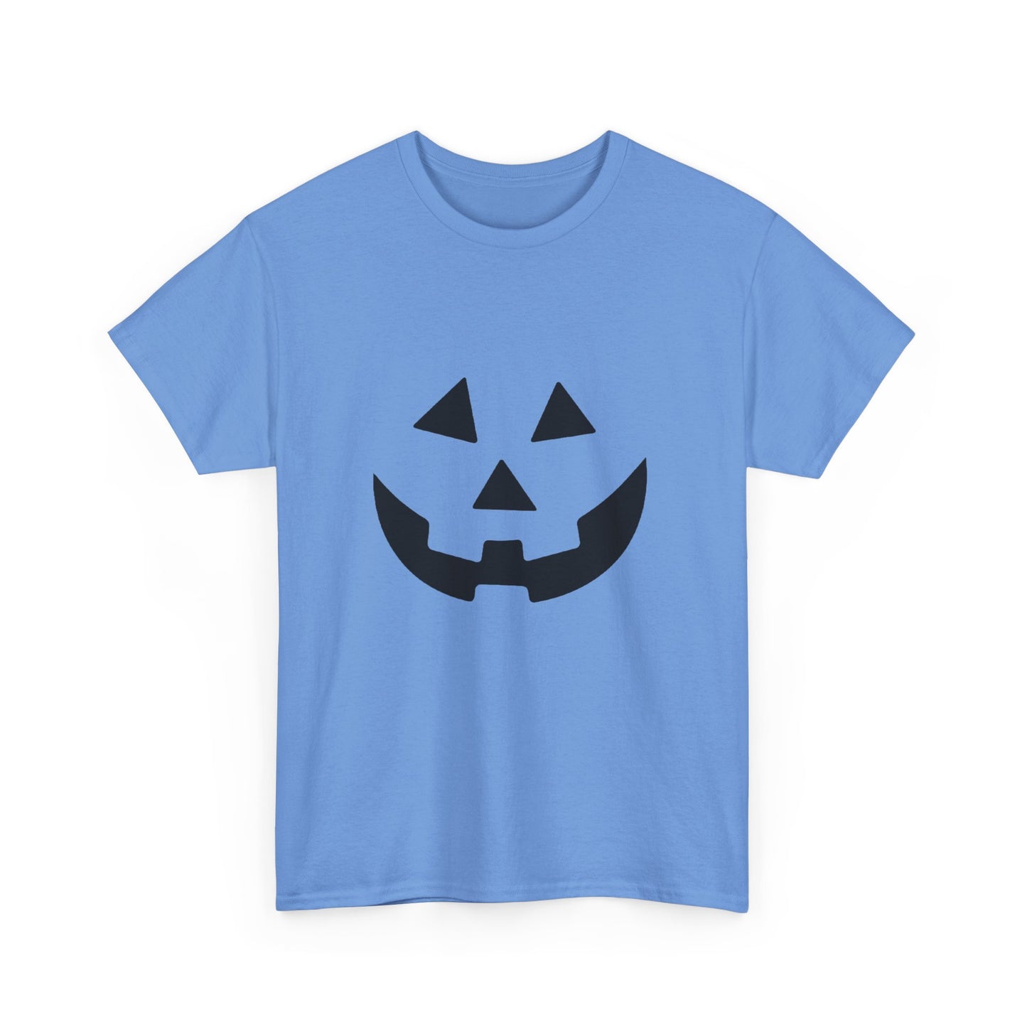 Camiseta unisex de algodón grueso con la tradicional calabaza de Halloween