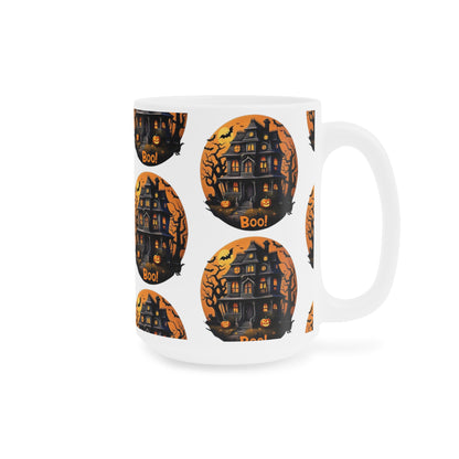 Spooky Halloween House Ceramic Mugs (11oz\15oz\20oz)