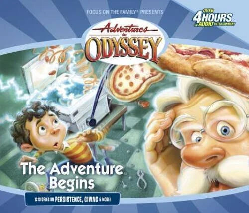 Adventures in Odyssey (CD, 2010) 4-Disc Set Fiction Focus on the Family VG image 0