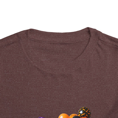 Halloween Scene Toddler Short Sleeve Tee