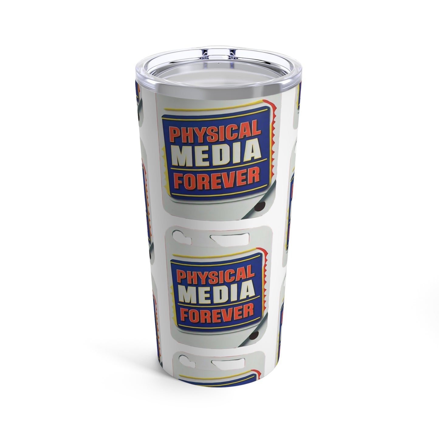 ¡Medios físicos para siempre! Vaso de 20 oz