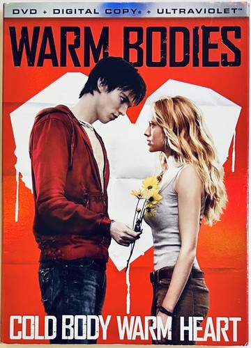 Warm Bodies (DVD, 2013) w/ Slipcover En/Fr/Sp Horror Comedy *GR1 image 0