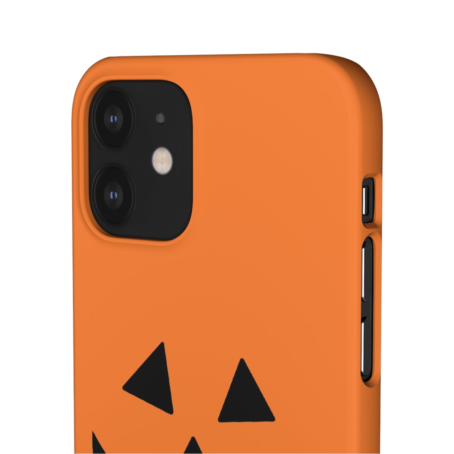 Estuche para teléfono con forma de calabaza tradicional y fundas a presión