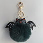 Summer Halloween Keychain Cartoon Leather