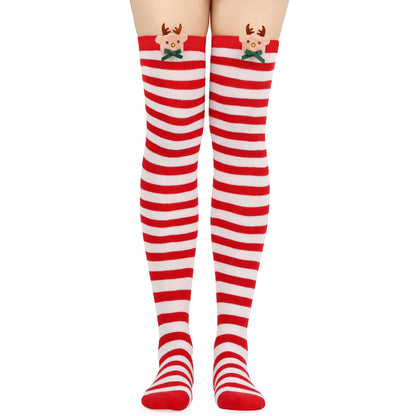 Christmas Doll Over-the-knee Stockings