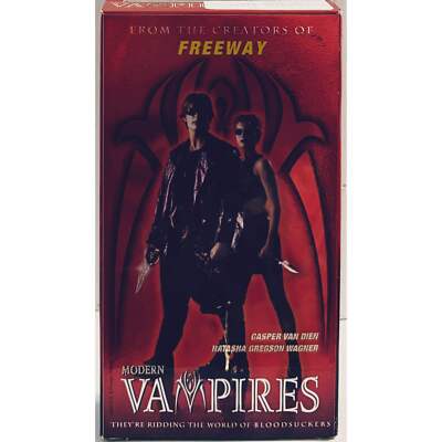 Modern Vampires (VHS, 1999) Casper Van Dien, Kim Cattrall Horror Comedy Blockbus image 0