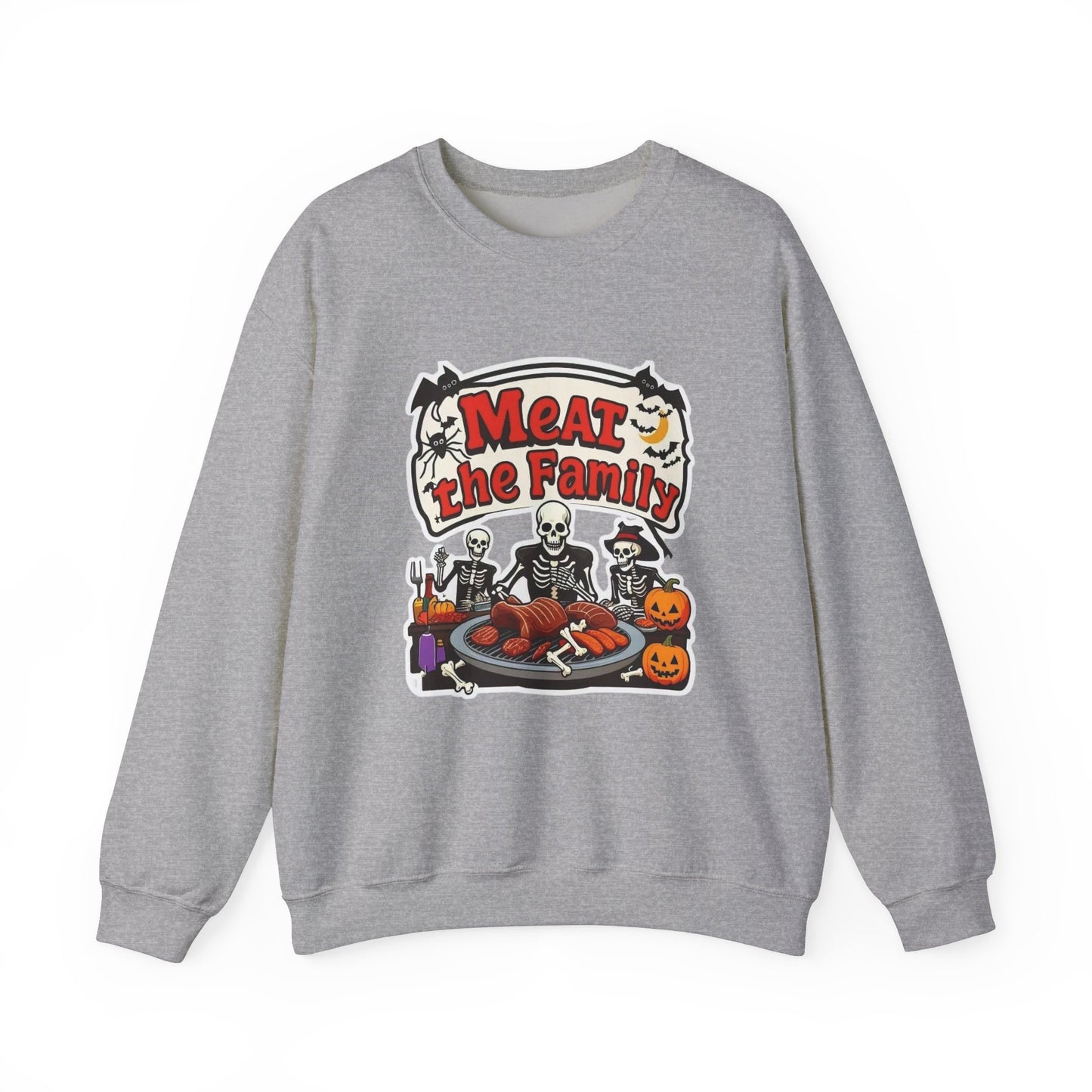 Meat the Family Unisex Heavy Blend™ Crewneck Sweatshirt