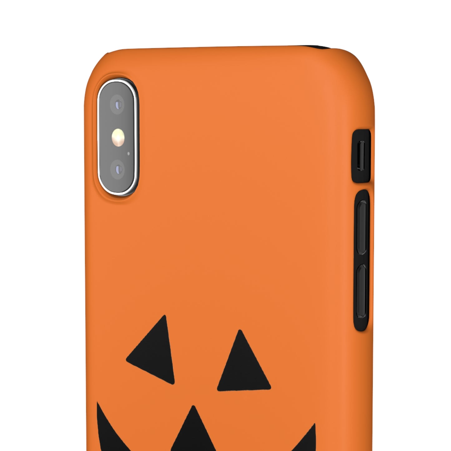 Estuche para teléfono con forma de calabaza tradicional y fundas a presión