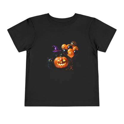 Halloween Scene Toddler Short Sleeve Tee