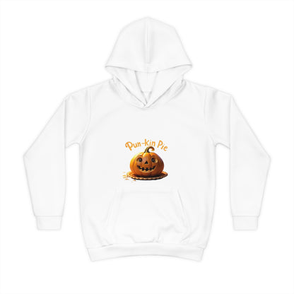 Pun-Kin Pie Design Children's Hoodie (AOP)