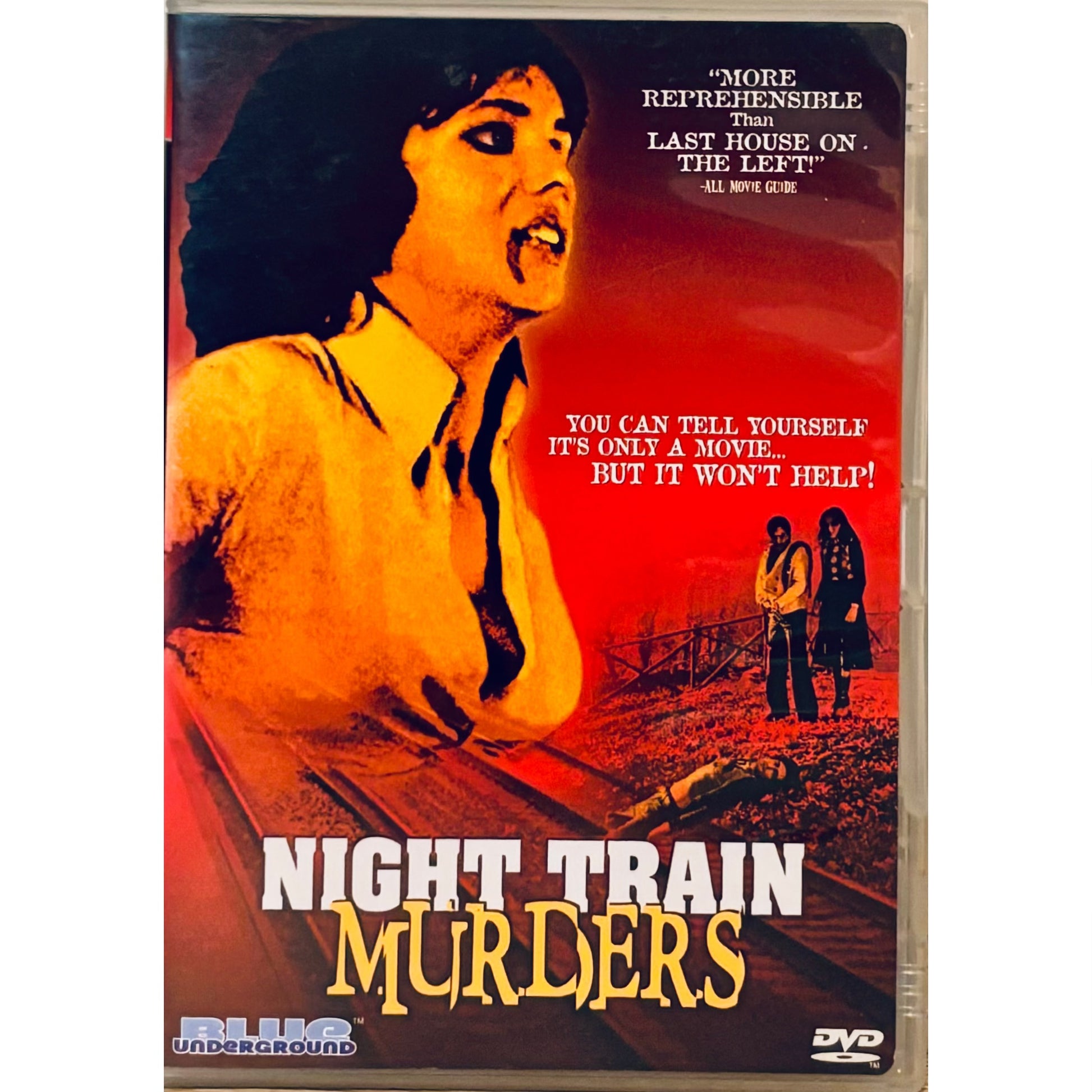 Night Train Murders (DVD, 1975) Blue Underground OOP Horror/Thriller