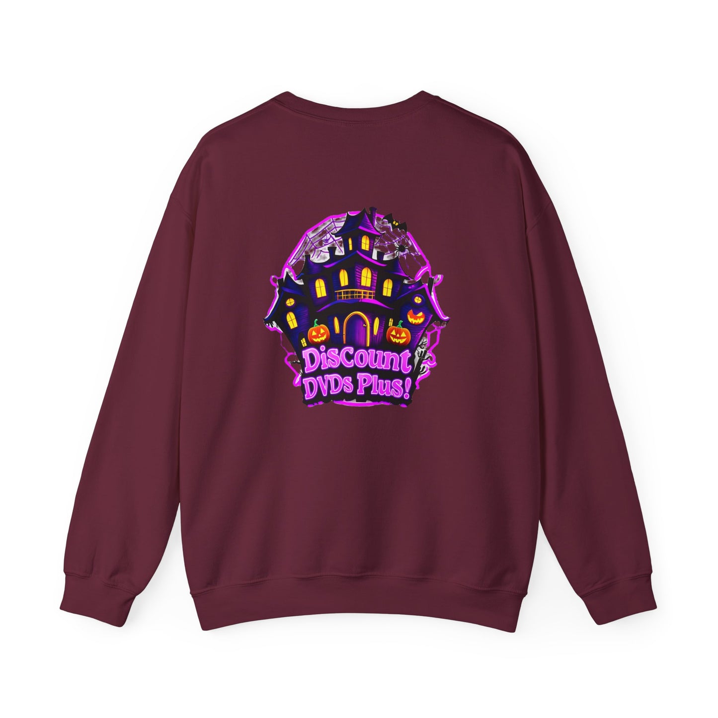 DDP! Logo Front & Back - Unisex Heavy Blend™ Crewneck Sweatshirt