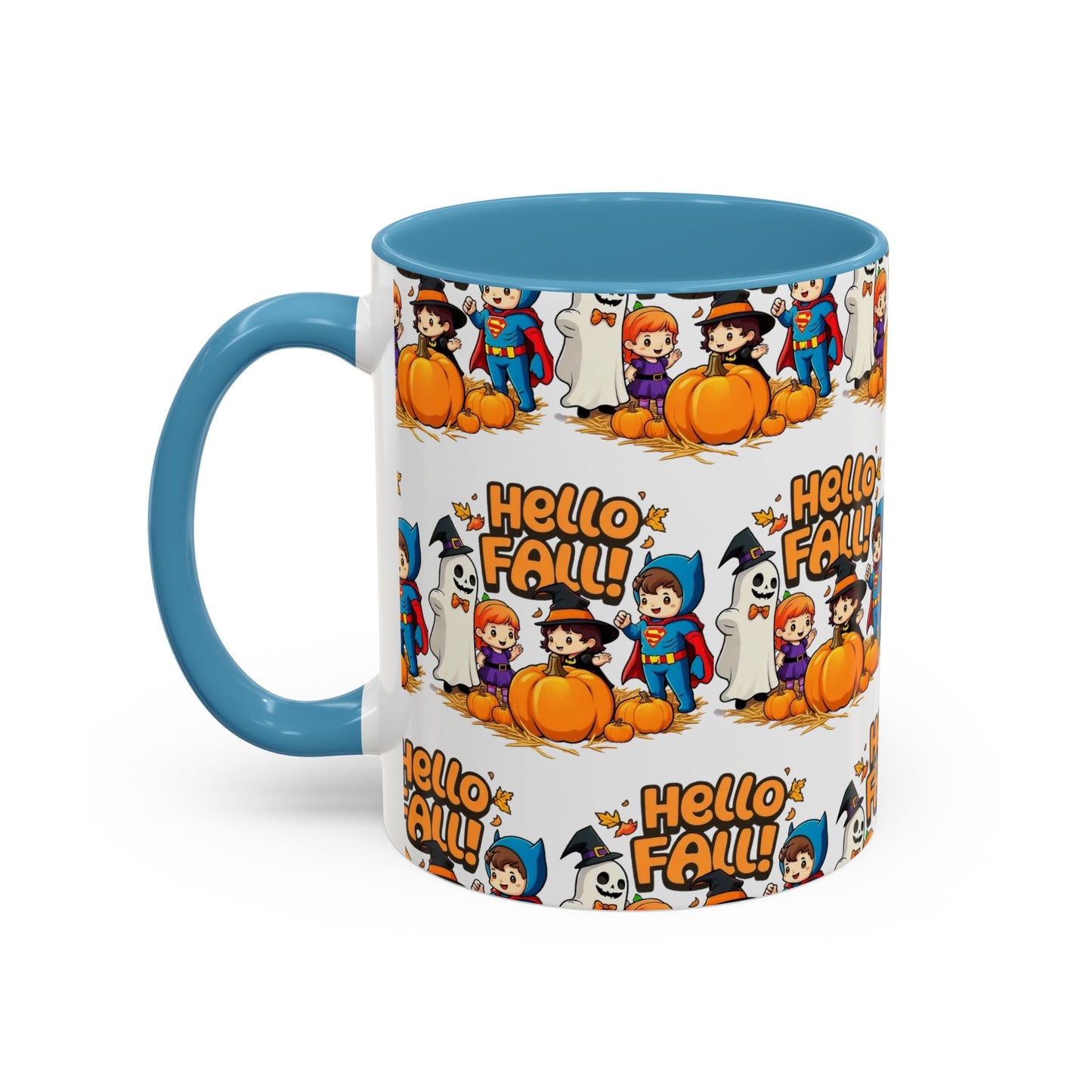 Hello Fall Design Accent Coffee Mug (11, 15oz)