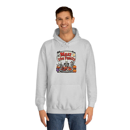 Meat the Family Unisex College Hoodie