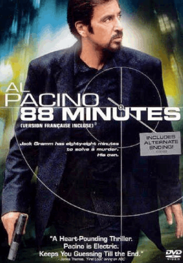 88 Minutes (DVD, 2008) Al Pacino Bilingual Action *GR3