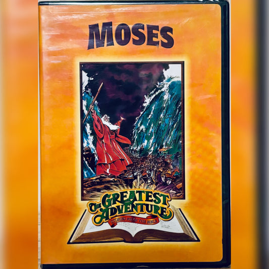 Las grandes aventuras de la Biblia: Moisés (DVD, 1985) Hanna-Barbera NUEVO