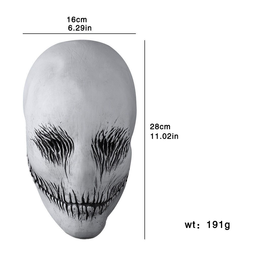 Halloween Ghost Latex Mask Masquerade Party Horror Headgear Ghost