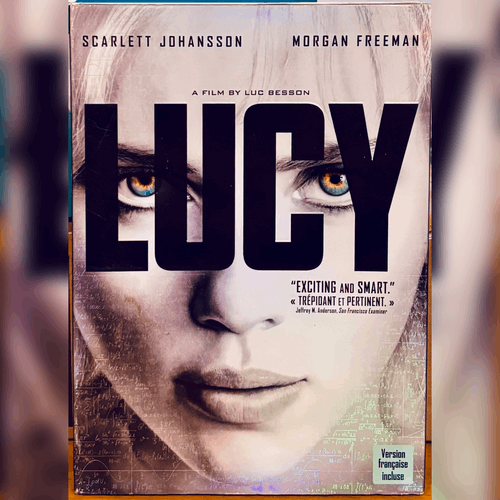 Lucy (DVD 2014) w/ Slipcover Scarlett Johansson Sci-Fi/Action En/Fr *GR1 image 0