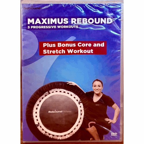 Maximus Rebound 3 Progressive Workouts (DVD) Fitness Brand NEW *NW1 image 0