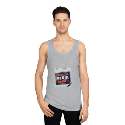 Physical Media Forever! Unisex Softstyle™ Tank Top