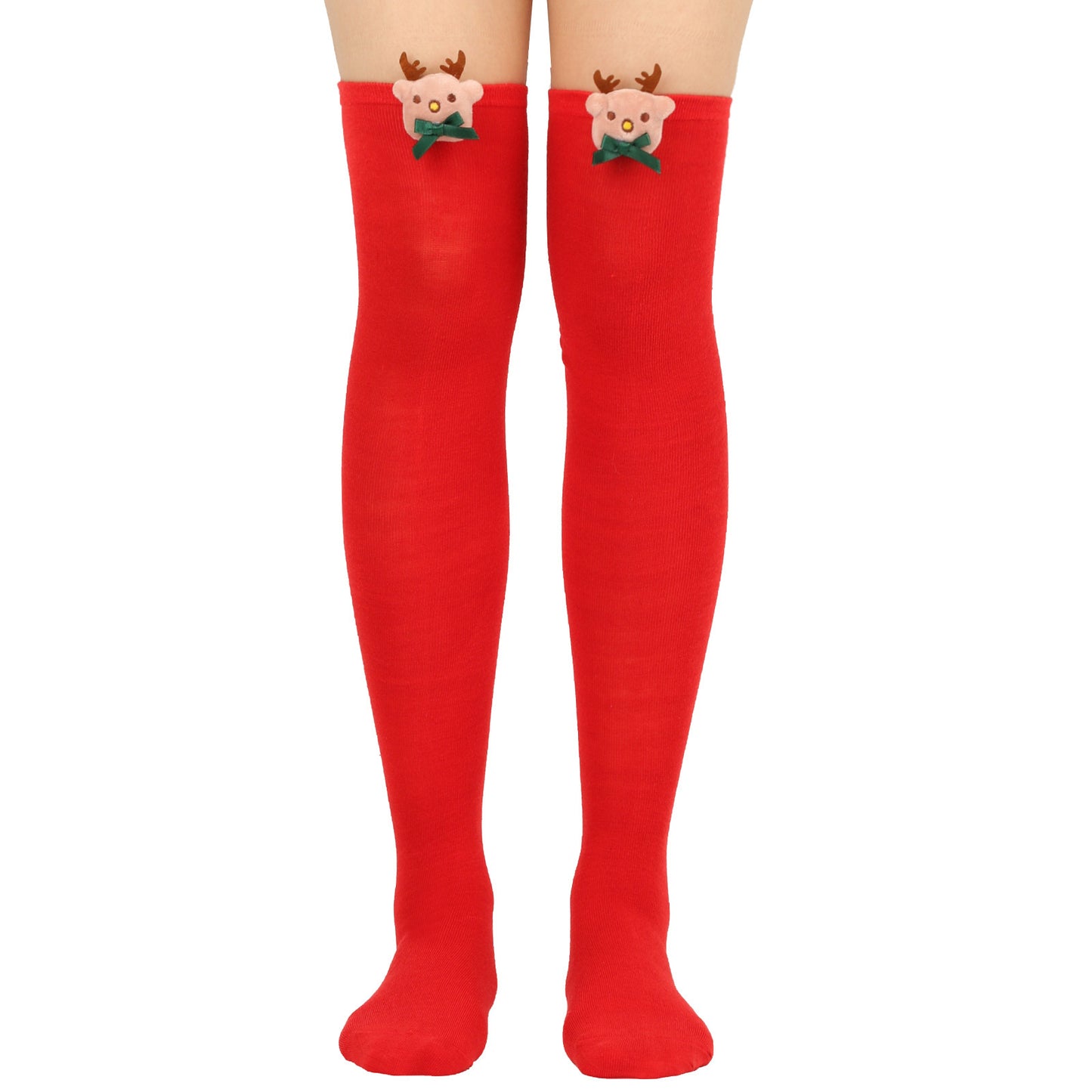 Christmas Doll Over-the-knee Stockings