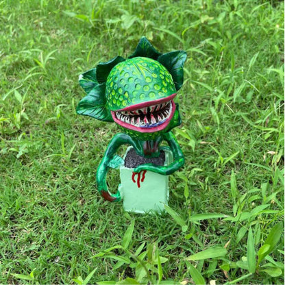 Piranha Flower Movie Props Garden Decorations Horror Halloween Resin Decorations