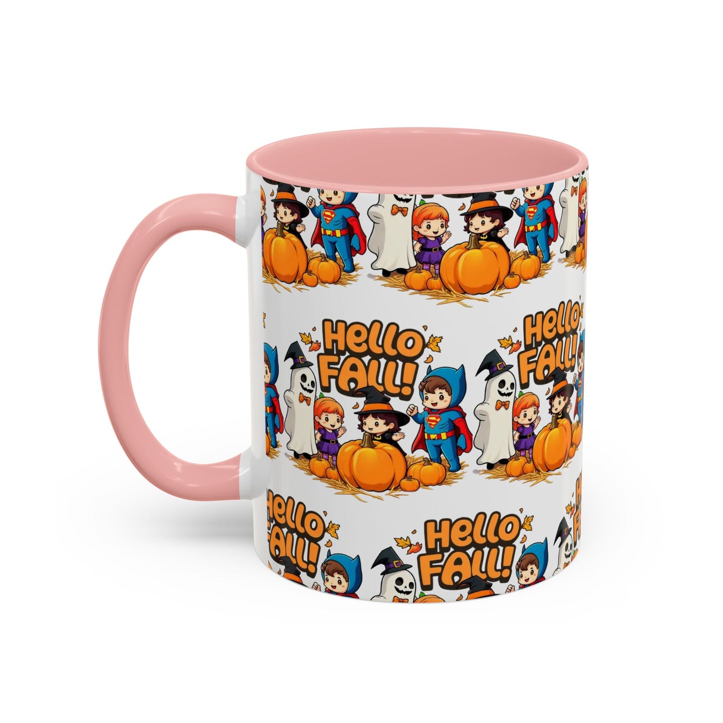 Hello Fall Design Accent Coffee Mug (11, 15oz)