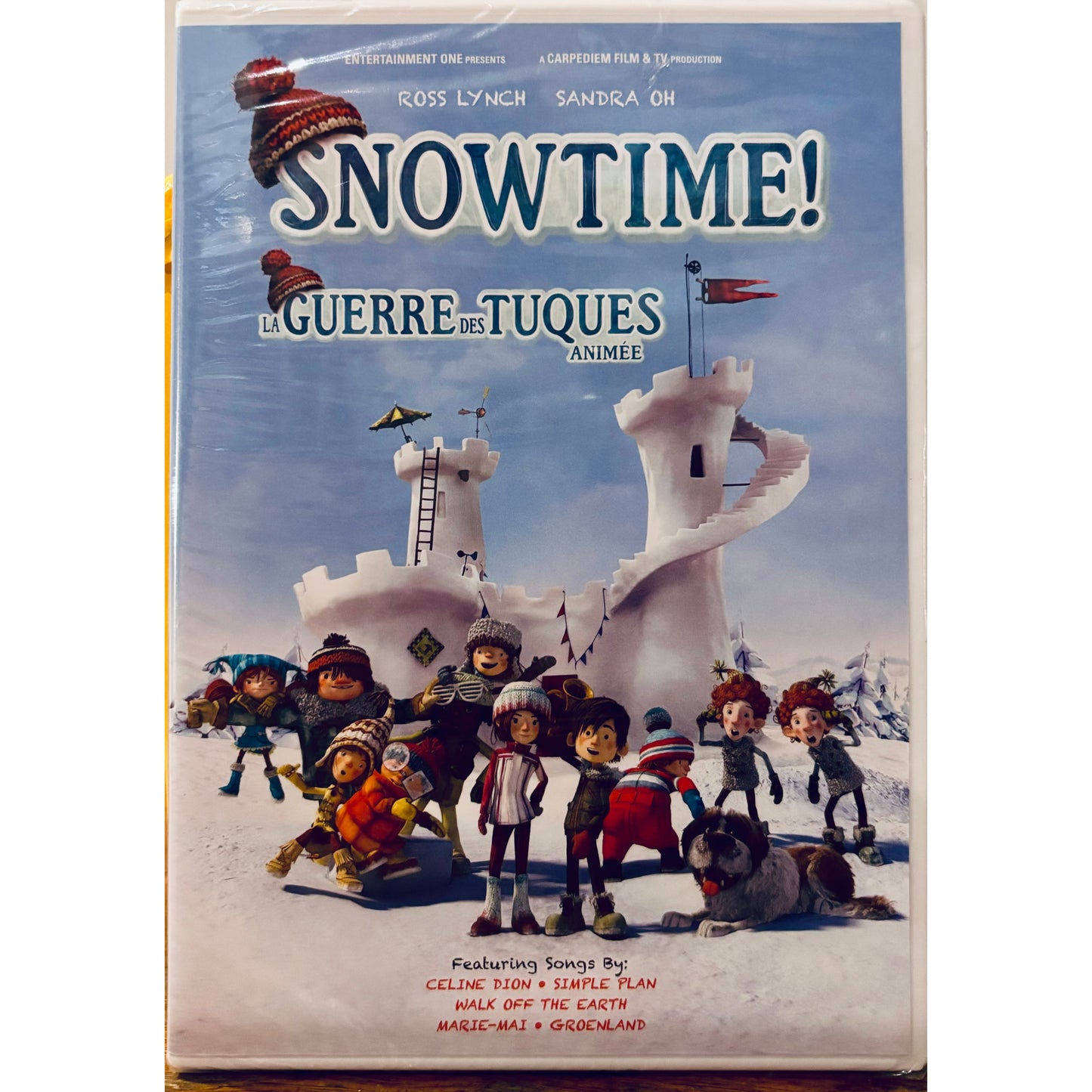 Snowtime! (DVD, 2016) En/Fr Animation/Family eOne Rare OOP Brand NEW