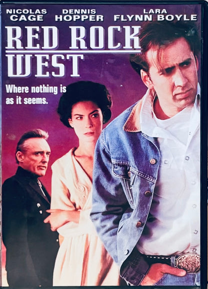 Red Rock West (DVD, 1993) Nicolas Cage Thriller OOP