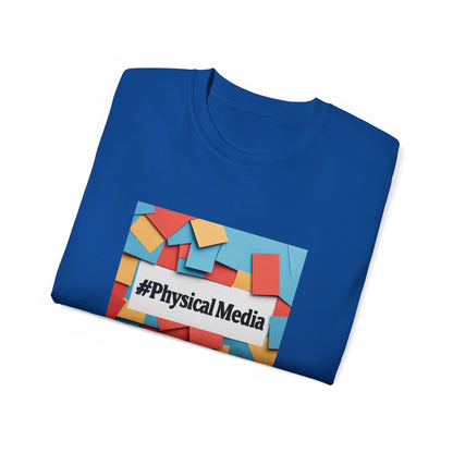 #PhysicalMedia Unisex Ultra Cotton Tee - RFP! Alt Logo