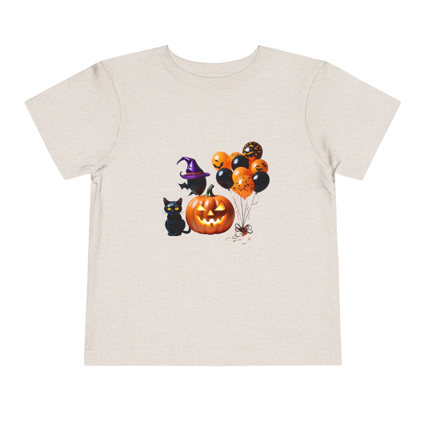 Halloween Scene Toddler Short Sleeve Tee