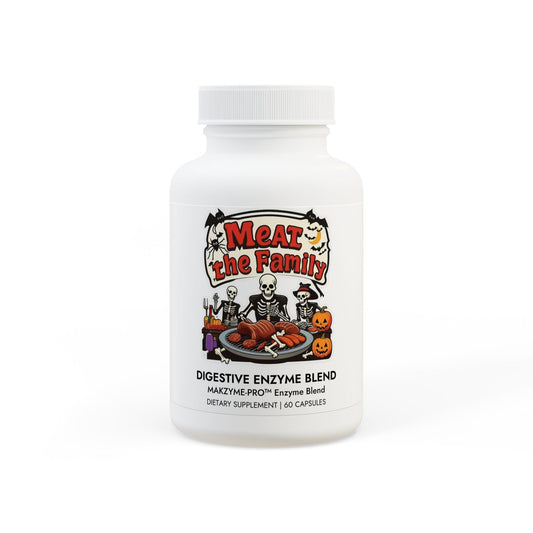 Meat the Family Digestive Enzyme Blend Supplement (60 Capsules)