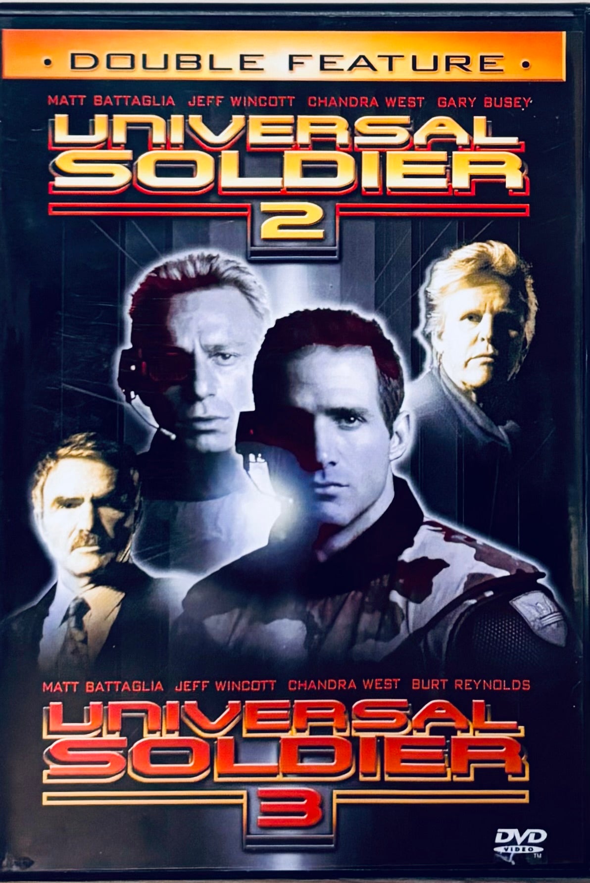 Universal Soldier 2 & 3 Double Feature (DVD, 2002) Sci-Fi Action OOP TVA Films