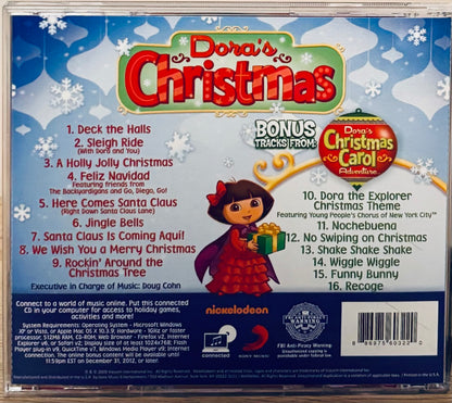 Dora's Christmas by Dora the Explorer (CD, 2009) Nickelodeon *MA1