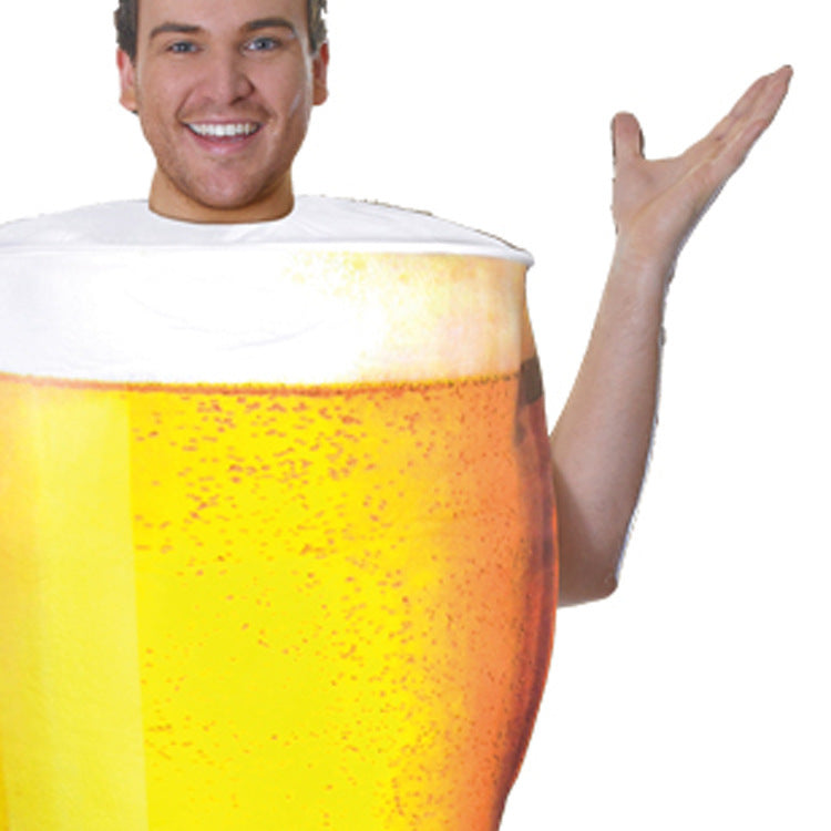 Halloween Beer Mug Costume Cosplay Funny