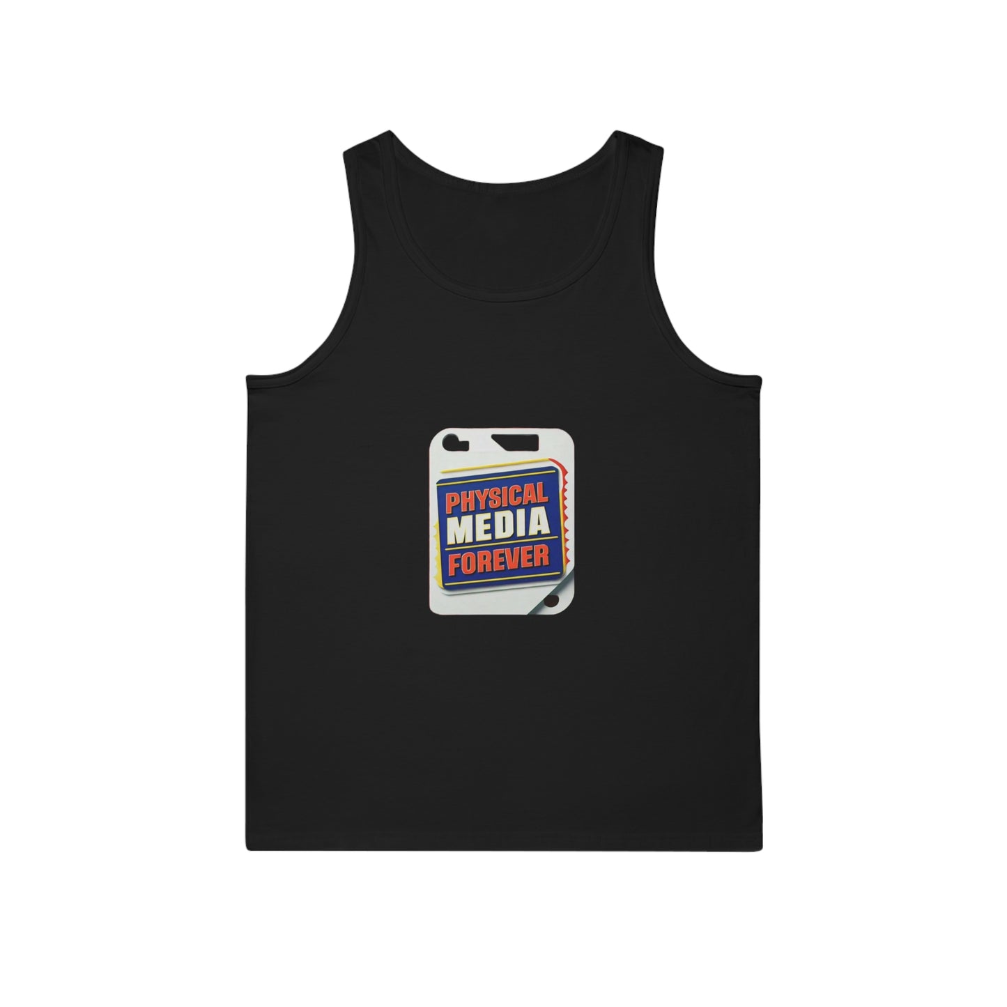 Physical Media Forever! Unisex Softstyle™ Tank Top