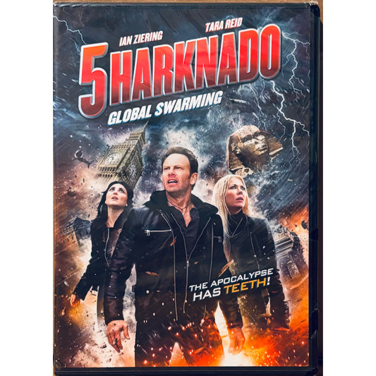 Sharknado 5: Global Swarming (DVD 2017) Ciencia ficción/Comedia Tara Reid NUEVO