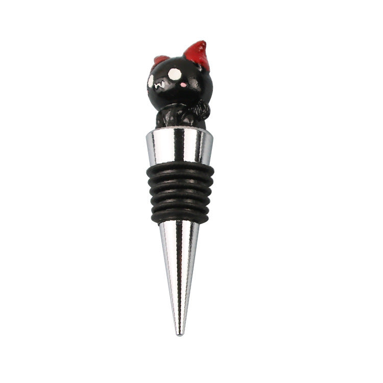 Halloween Sealed Stopper Vacuum Resin Wine Bottle Stopper