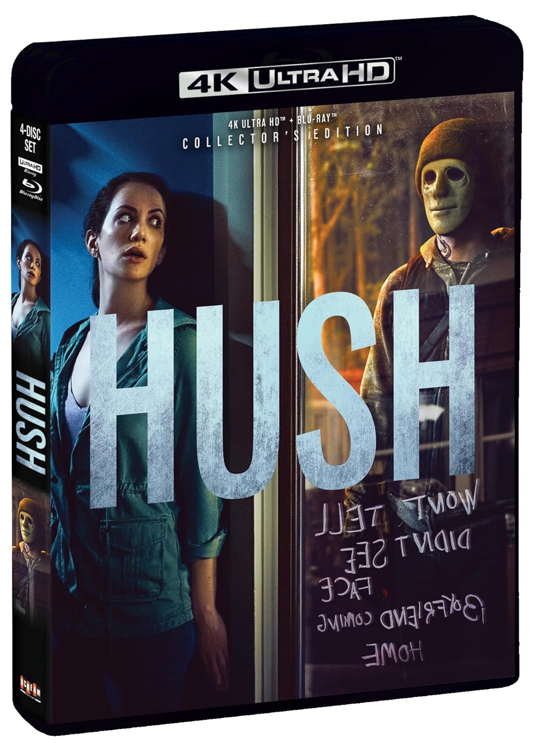 Hush (2016) - Collector's Edition 4K Ultra HD + Blu-ray [4K UHD]