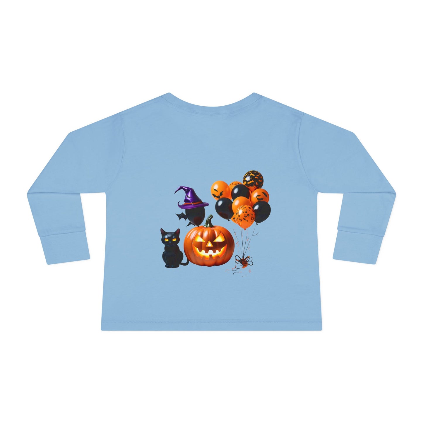 Pun-Kin Pie Design Toddler Long Sleeve Tee