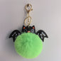 Summer Halloween Keychain Cartoon Leather