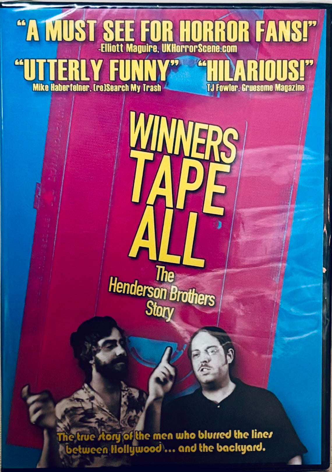 Winners Tape All (DVD) The Henderson Brothers Story Brand NEW