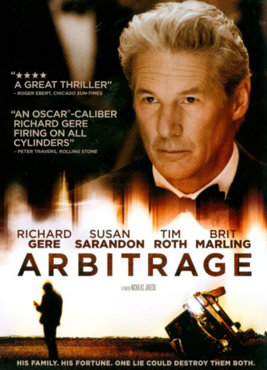 Arbitrage (DVD, 2012) Richard Gere, Susan Sarandon Thriller Lionsgate En/FR*DS1 image 0