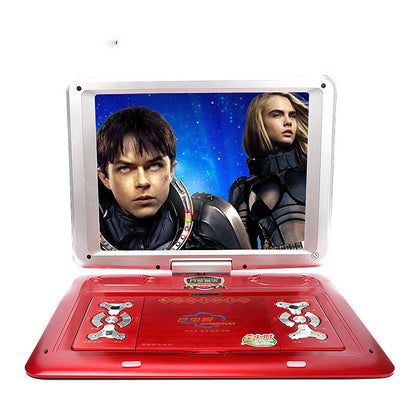 Mobile Portable DVD Learning Machine Red