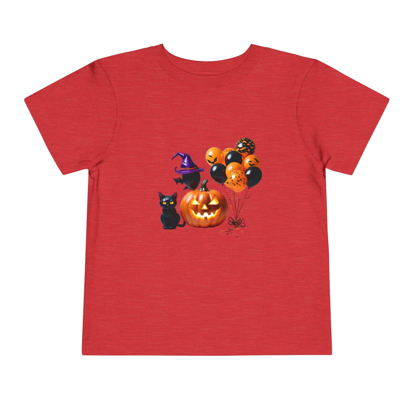 Halloween Scene Toddler Short Sleeve Tee